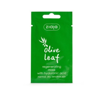 Ziaja Green Olive Leaves Regenerating Face Mask with Hyaluronic Acid 7 ml