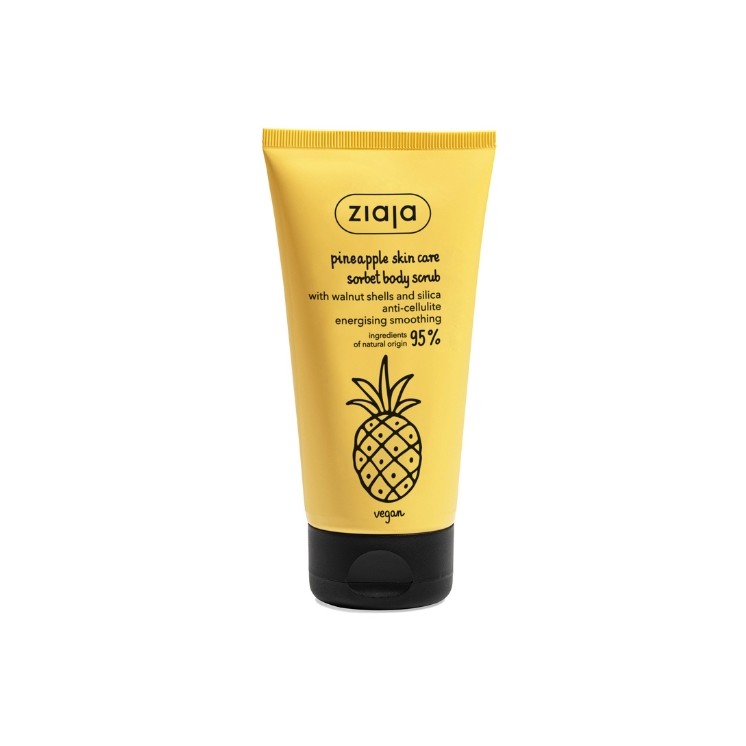 Ziaja Ananasowy Sorbet peelingujcy do ciała 160 ml Ziaja Ananasowy Sorbet peelingujcy do ciała 160 ml