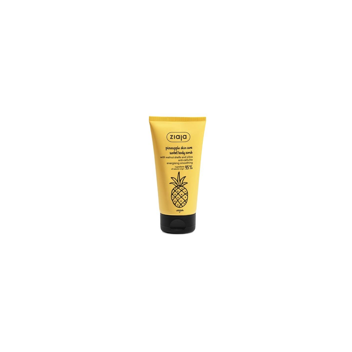 Ziaja Ananasowy Sorbet peelingujcy do ciała 160 ml Ziaja Ananasowy Sorbet peelingujcy do ciała 160 ml