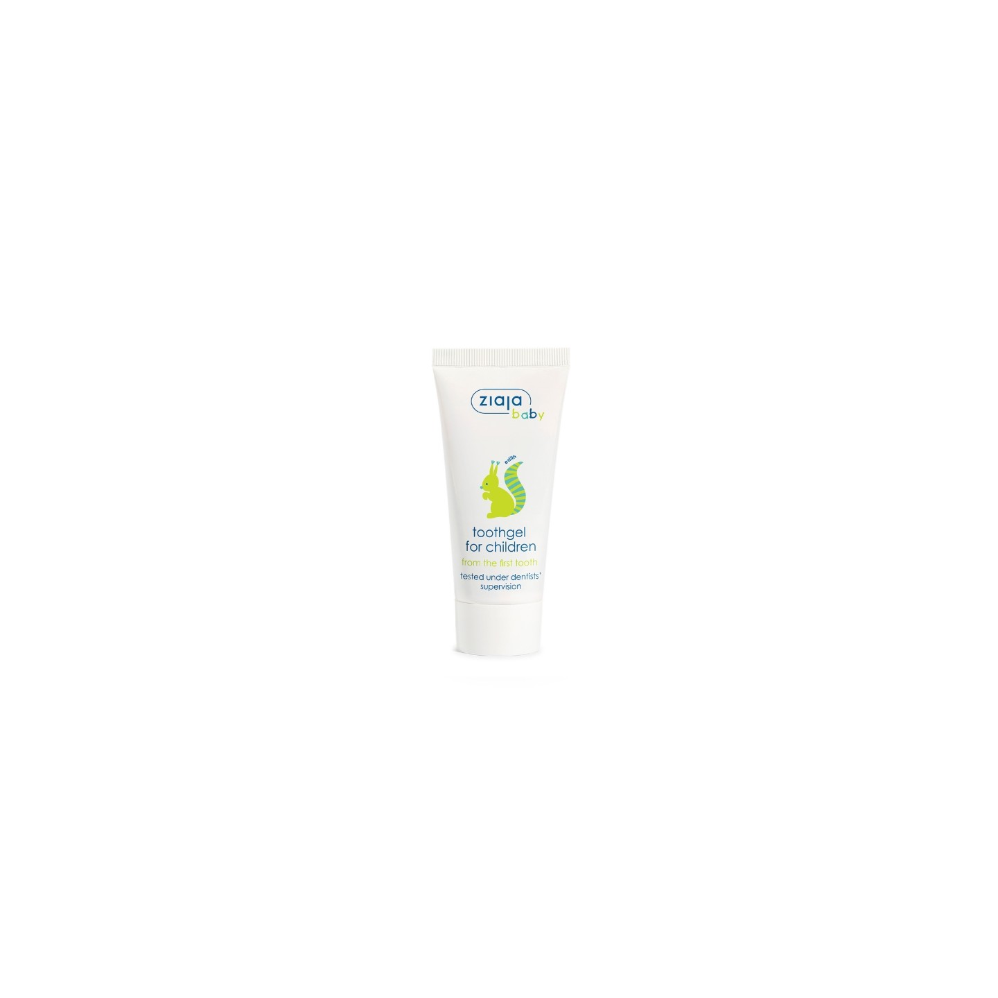 Ziajka Żel do zębów bez fluoru dla dzieci 50 ml Ziajka Żel do zębów bez fluoru dla dzieci 50 ml