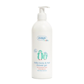 Ziaja Ziajka Żel do mycia ciała i włosów dla dzieci łagodny dla skóry 400 ml
