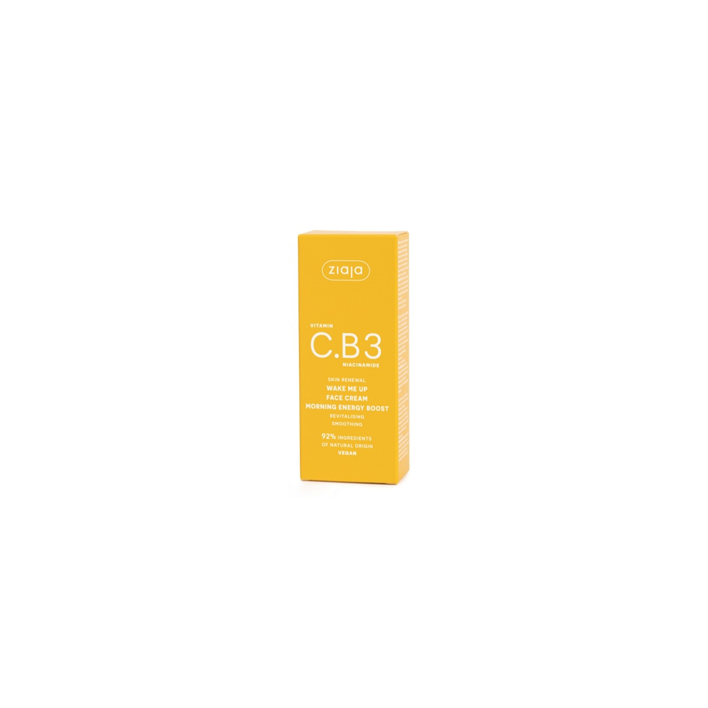 Ziaja Witamina C.B3 Niacynamid Face cream for waking up morning shot 50 ml Ziaja Witamina C.B3 Niacynamid Face cream for waking up morning shot 50 ml