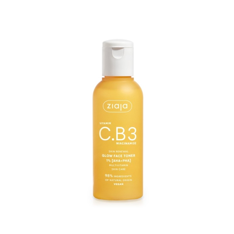 Ziaja Witamina C.B3 Niacynamid Acid Face Toner 1% AHA + PHA 120 ml Ziaja Witamina C.B3 Niacynamid Acid Face Toner 1% AHA + PHA 120 ml