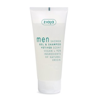 Ziaja Yego Shower Gel and Hair Shampoo Vetiver 200 ml