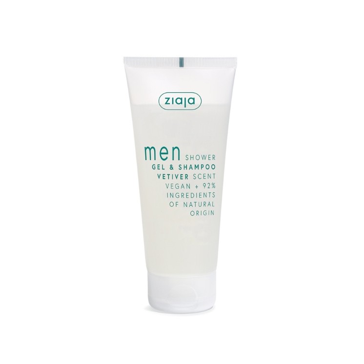 Ziaja Yego Shower Gel and Hair Shampoo Vetiver 200 ml Ziaja Yego Shower Gel and Hair Shampoo Vetiver 200 ml