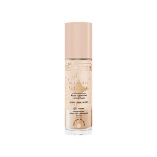 Bielenda FLAWLESS GLOW multi-purpose illuminating base + foundation /01/ Ivory 30 ml Bielenda FLAWLESS GLOW multi-purpose illuminating base + foundation /01/ Ivory 30 ml
