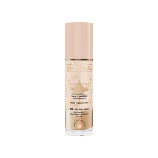 Bielenda FLAWLESS GLOW multi-purpose illuminating base + foundation /03/ Natural Beige 30 ml Bielenda FLAWLESS GLOW multi-purpose illuminating base + foundation /03/ Natural Beige 30 ml