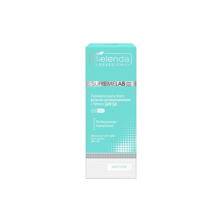 Bielenda Professional SUPREMELAB Skin Tone Krem do twarzy przeciw przebarwieniom SPF50+  50 ml