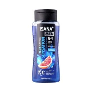 Isana Men Shower Gel 5 in 1 300 ml Isana Men Shower Gel 5 in 1 300 ml