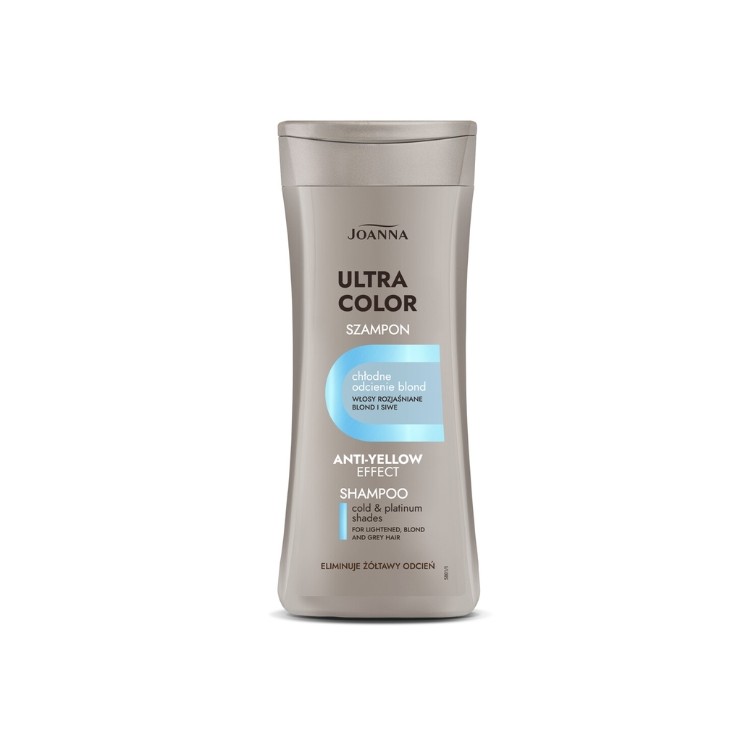 Joanna Ultra Color Cool blond hair shampoo 200 ml Joanna Ultra Color Cool blond hair shampoo 200 ml