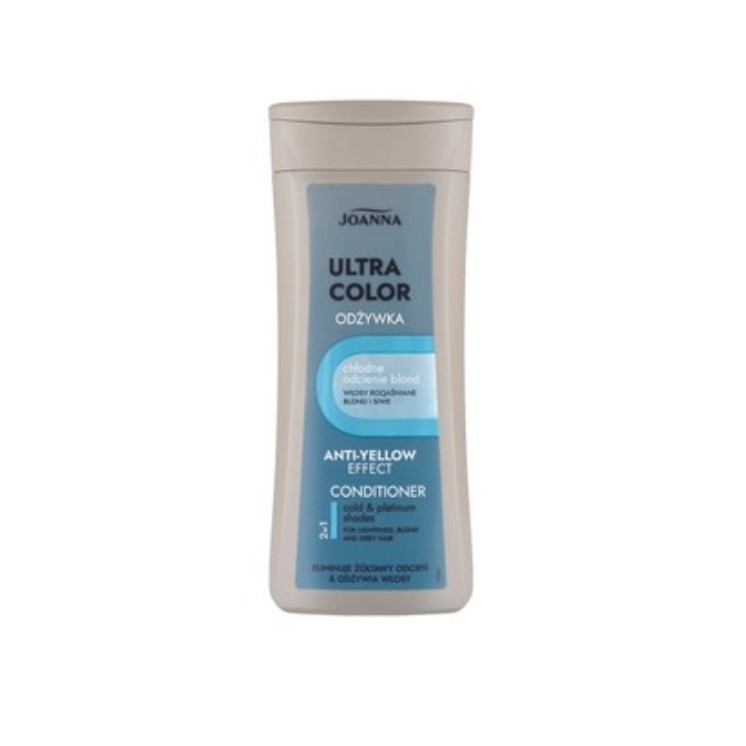 Joanna Ultra Color Odżywka do włosów chłodne odcienie blond 200 g Joanna Ultra Color Odżywka do włosów chłodne odcienie blond 200 g