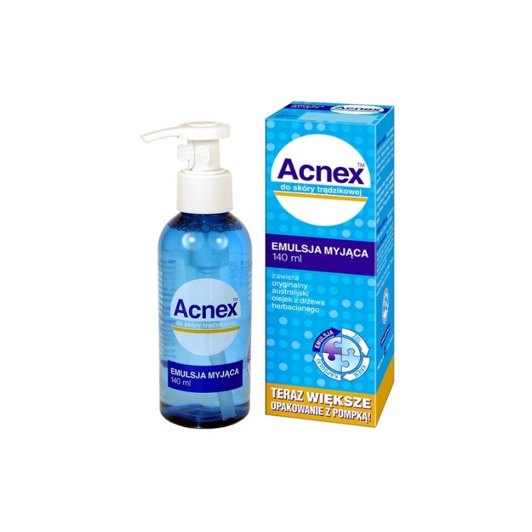 Acnex Cleansing Emulsion for Acne-Prone Skin 140 ml Acnex Cleansing Emulsion for Acne-Prone Skin 140 ml