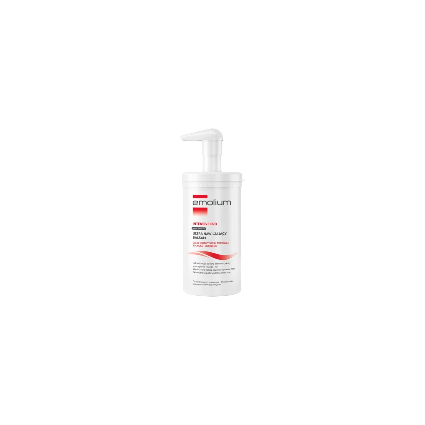 Emolium Intensive Pro balsam ultra nawilżający skóra sucha wrażliwa i atopowa 500 g Emolium Intensive Pro balsam ultra nawilżający skóra sucha wrażliwa i atopowa 500 g