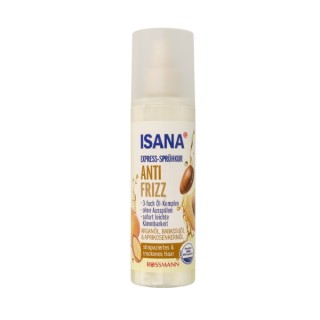 Isana Anti Frizz Kuracja do włosów ekspresowa  nawilżająca w spray'u 200 nl Isana Anti Frizz Kuracja do włosów ekspresowa  nawilżająca w spray'u 200 nl