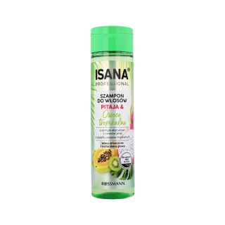 Isana Professional Szampon do włosów zniszczonych i suchej skóry głowy Pitaja i Owoce Tropikalne 250 ml Isana Professional Szampon do włosów zniszczonych i suchej skóry głowy Pitaja i Owoce Tropikalne 250 ml