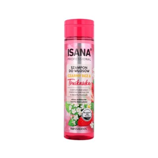 Isana Professional Szampon do włosów zniszczonych i suchej skóry głowy Czarny Bez i Truskawka 250 ml Isana Professional Szampon do włosów zniszczonych i suchej skóry głowy Czarny Bez i Truskawka 250 ml