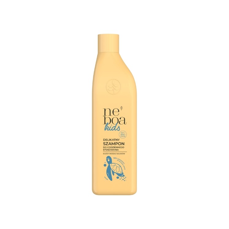 Neboa Kids Szampon do włosów delikatny do codziennego stosowania 1 roku życia 300 ml Neboa Kids Szampon do włosów delikatny do codziennego stosowania 1 roku życia 300 ml