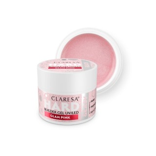 Claresa HARD&EASY BUILDER GEL GLAM PINK 45 g Claresa HARD&EASY BUILDER GEL GLAM PINK 45 g