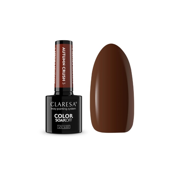 Claresa Lakier hybrydowy Autumn Crush 3 5 g Claresa Lakier hybrydowy Autumn Crush 3 5 g