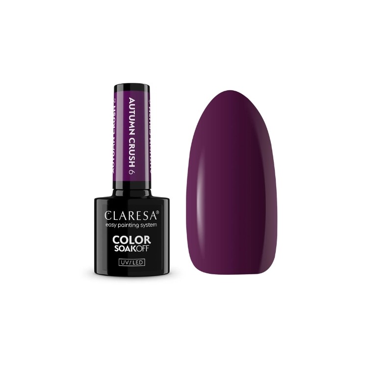 Claresa Lakier hybrydowy Autumn Crush 6 5 g Claresa Lakier hybrydowy Autumn Crush 6 5 g