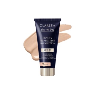 Claresa Moisturizing Foundation with SPF50 1W Light Warm 30 ml Claresa Moisturizing Foundation with SPF50 1W Light Warm 30 ml