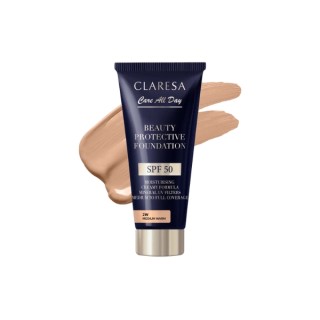 Claresa Moisturizing Foundation with SPF50 2W Medium Warm 30 ml Claresa Moisturizing Foundation with SPF50 2W Medium Warm 30 ml