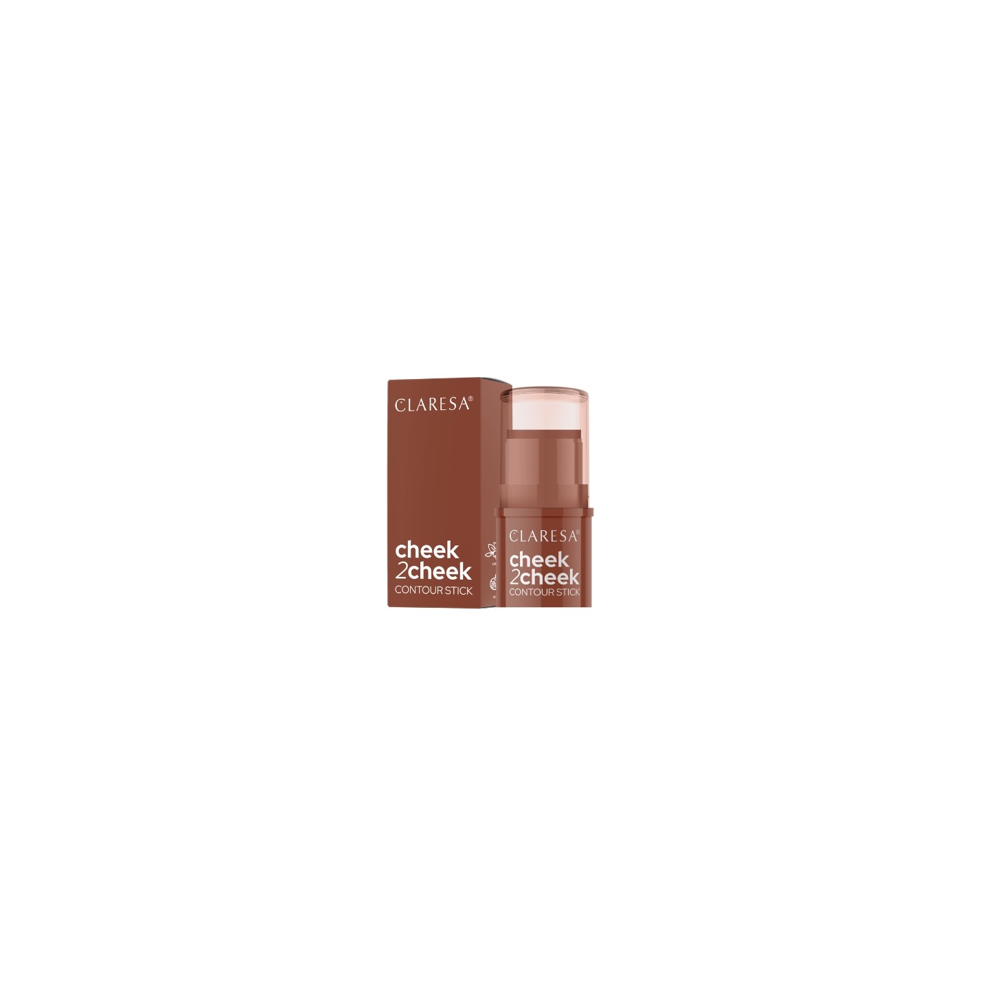 Claresa Cheek2Cheek kremowy Bronzer w sztyfcie /01/ Neutral Sand 5,5 g Claresa Cheek2Cheek kremowy Bronzer w sztyfcie /01/ Neutral Sand 5,5 g
