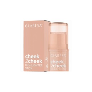 Claresa Cheek2Cheek Creamy Highlighter Stick /01/ Pearl Shine 5 , 5 g Claresa Cheek2Cheek Creamy Highlighter Stick /01/ Pearl Shine 5 , 5 g