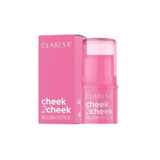 Claresa Cheek2Cheek Creamy Blush Stick /01/ Candy Pink 5 , 5 g Claresa Cheek2Cheek Creamy Blush Stick /01/ Candy Pink 5 , 5 g