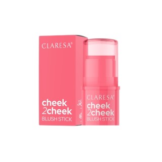 Claresa Cheek2Cheek Creamy Blush Stick /02/ Neon Coral 5 , 5 g Claresa Cheek2Cheek Creamy Blush Stick /02/ Neon Coral 5 , 5 g