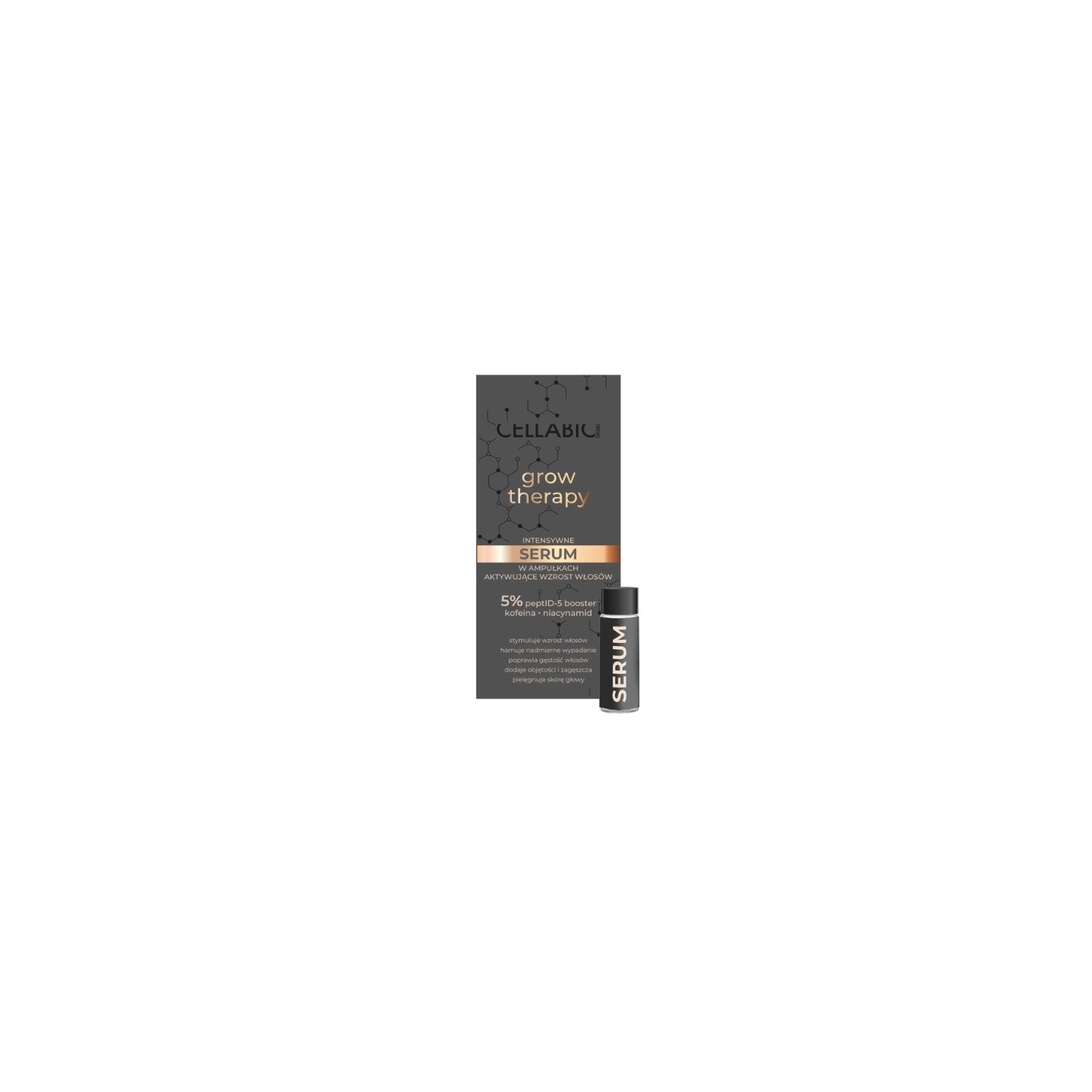 Cellabic Grow Therapy Intensive hair growth activating serum in ampoules for men 7 x 5 ml Cellabic Grow Therapy Intensive hair growth activating serum in ampoules for men 7 x 5 ml