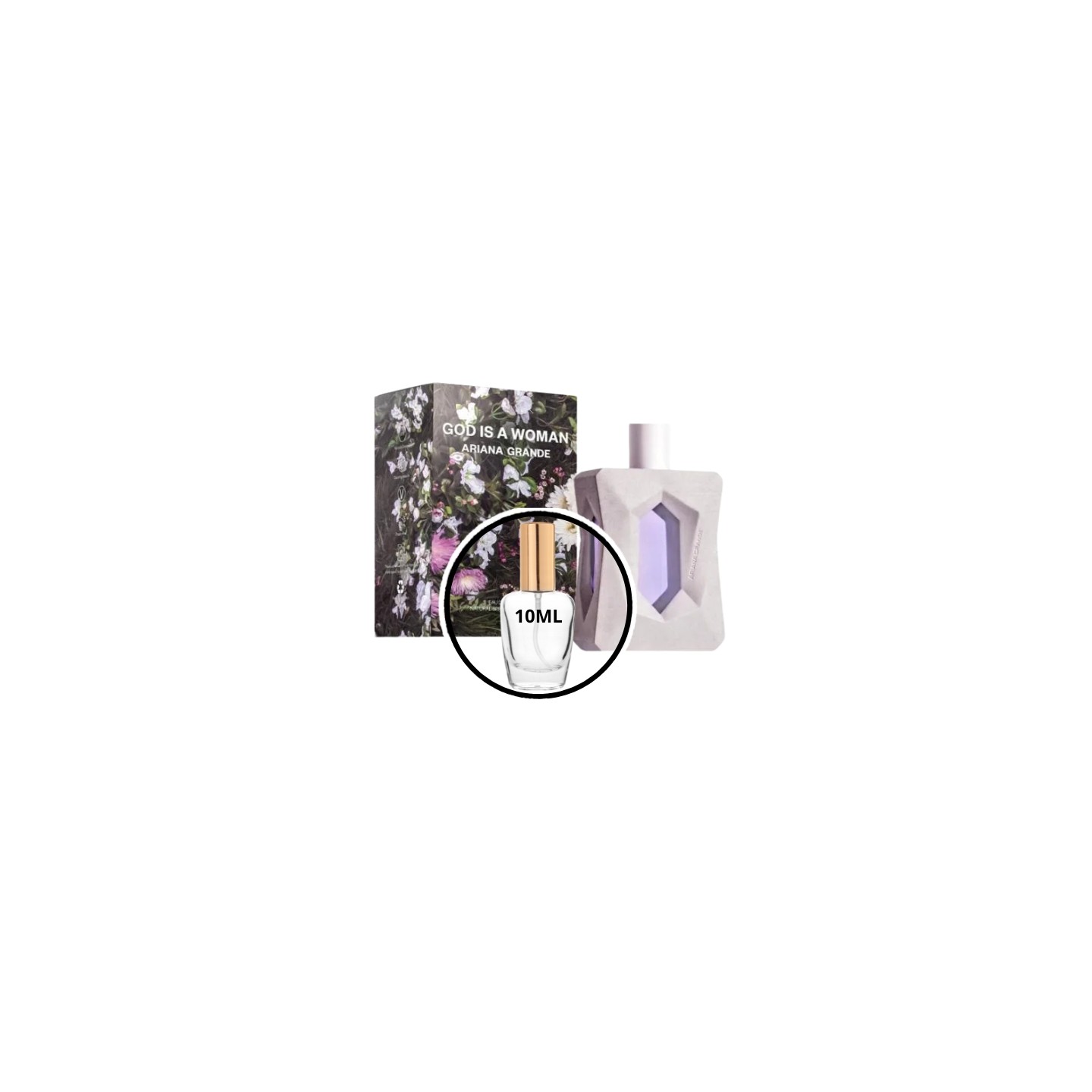 Ariana Grande God Is A Woman Odlewka Wody perfumowanej dla kobiet 10 ml Ariana Grande God Is A Woman Odlewka Wody perfumowanej dla kobiet 10 ml