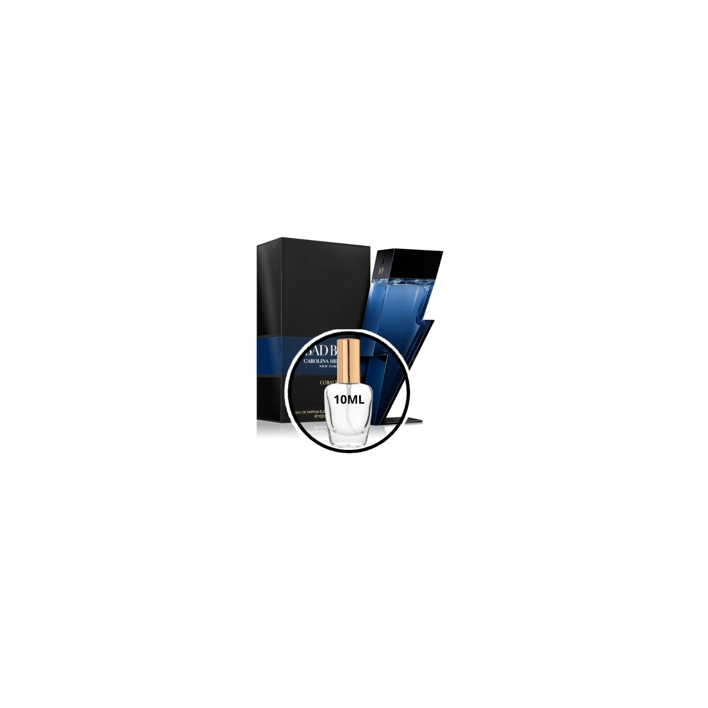 Carolina Herrera Bad Boy Cobalt Odlewka Wody perfumowanej dla mężczyzn 10 ml Carolina Herrera Bad Boy Cobalt Odlewka Wody perfumowanej dla mężczyzn 10 ml