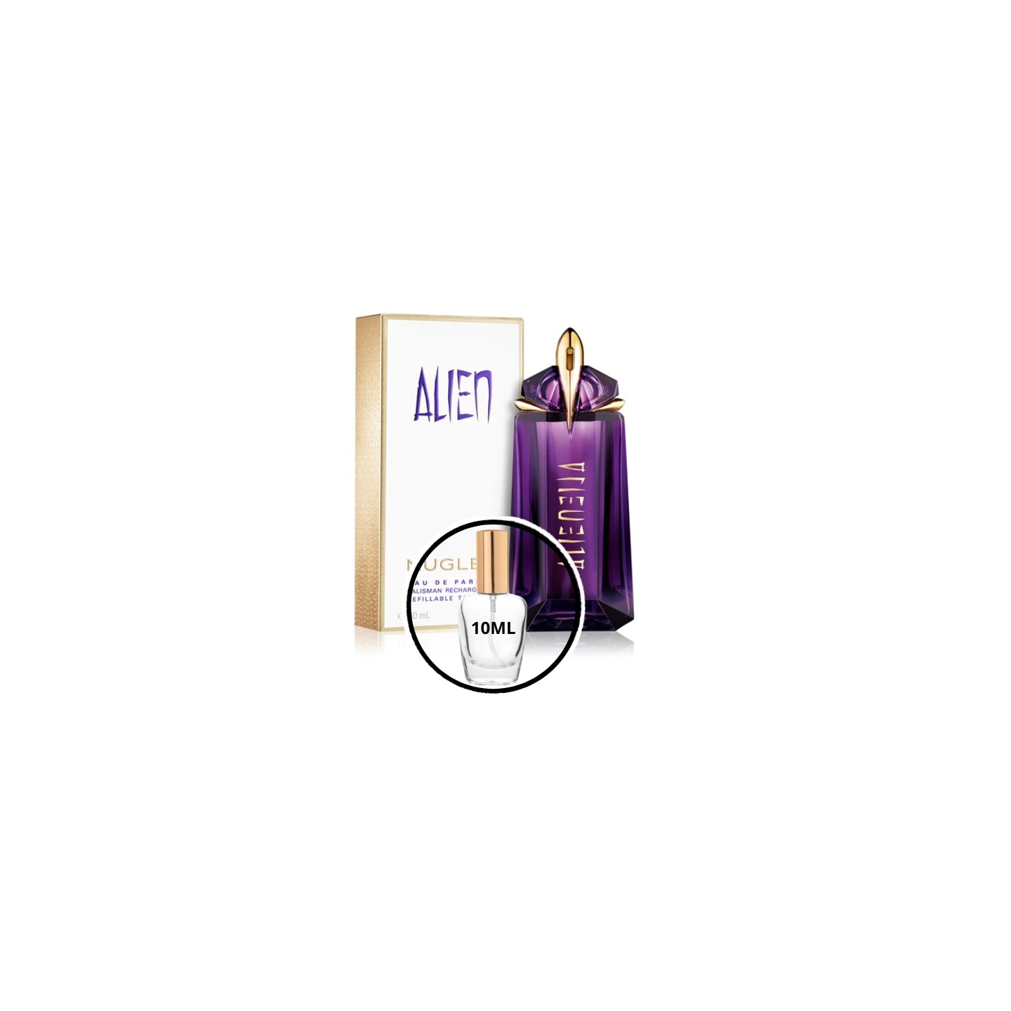 Mugler Alien Odlewka Wody perfumowanej dla kobiet 10 ml Mugler Alien Odlewka Wody perfumowanej dla kobiet 10 ml