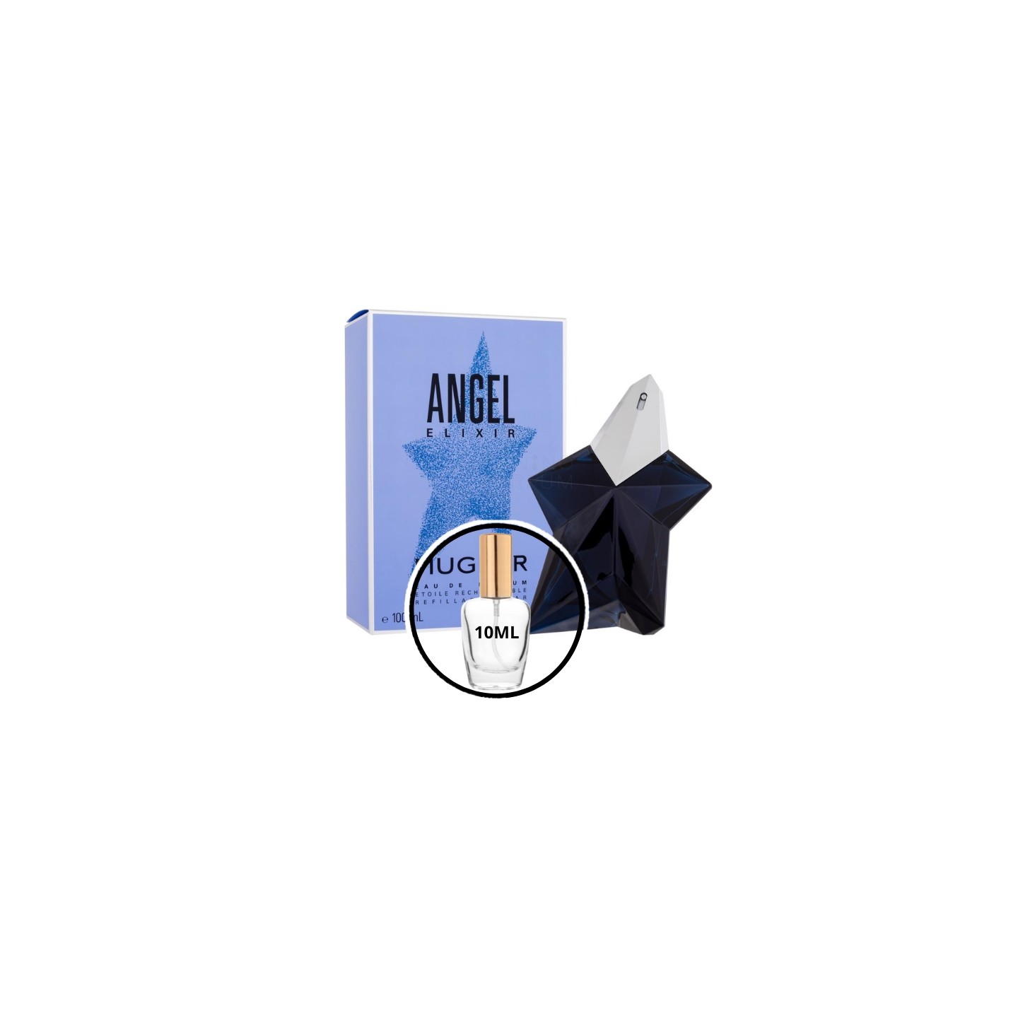 Mugler Angel Elixir Odlewka Wody perfumowanej dla kobiet 10 ml Mugler Angel Elixir Odlewka Wody perfumowanej dla kobiet 10 ml