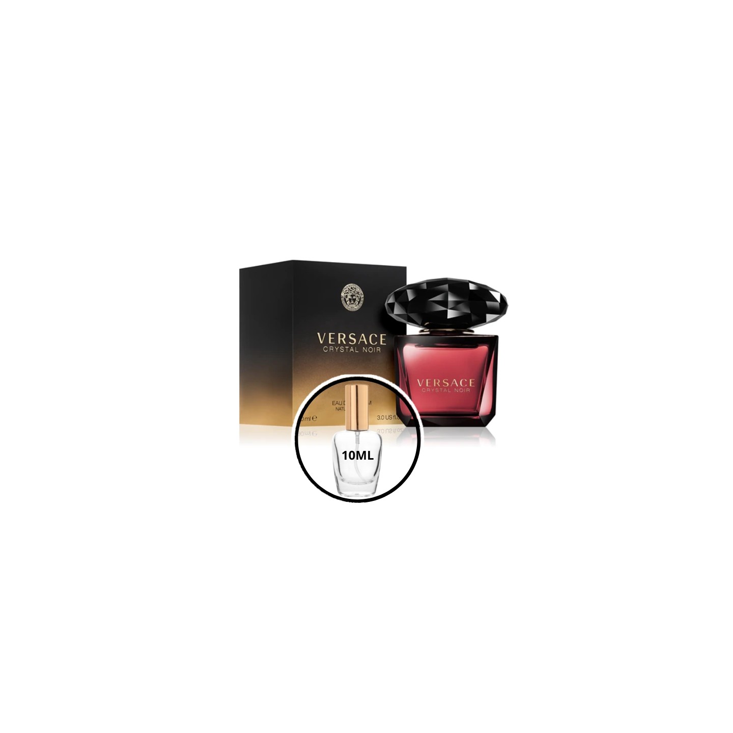 Versace Crystal Noir Odlewka Wody perfumowanej dla kobiet 10 ml Versace Crystal Noir Odlewka Wody perfumowanej dla kobiet 10 ml