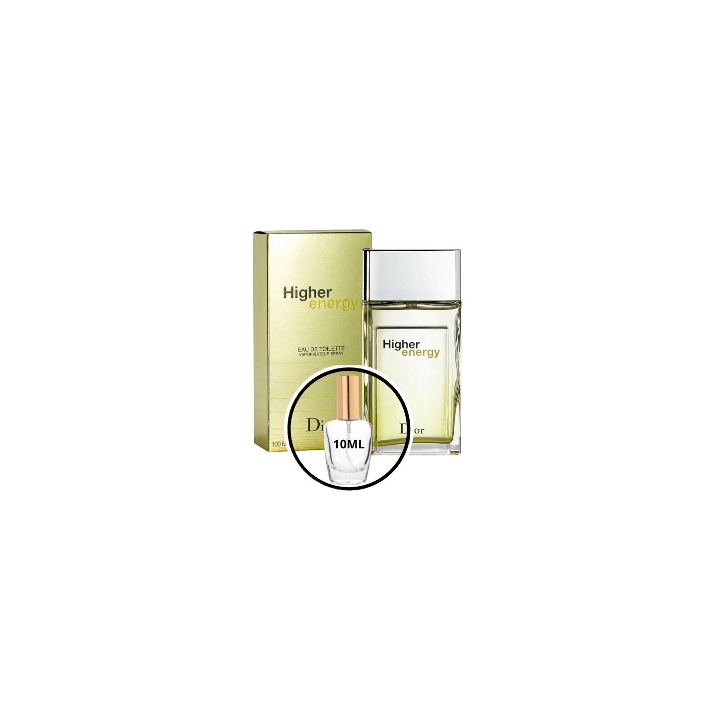 Dior Higher Energy Odlewka Wody toaletowej dla mężczyzn 10 ml Dior Higher Energy Odlewka Wody toaletowej dla mężczyzn 10 ml
