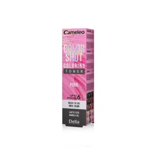 Delia Toner do włosów CAMELEO Color Shot Pink 60 ml Delia Toner do włosów CAMELEO Color Shot Pink 60 ml