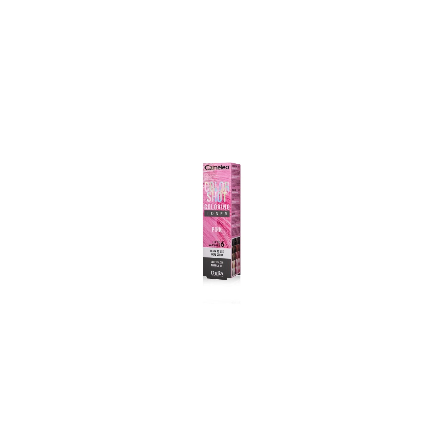 Delia Toner do włosów CAMELEO Color Shot Pink 60 ml Delia Toner do włosów CAMELEO Color Shot Pink 60 ml
