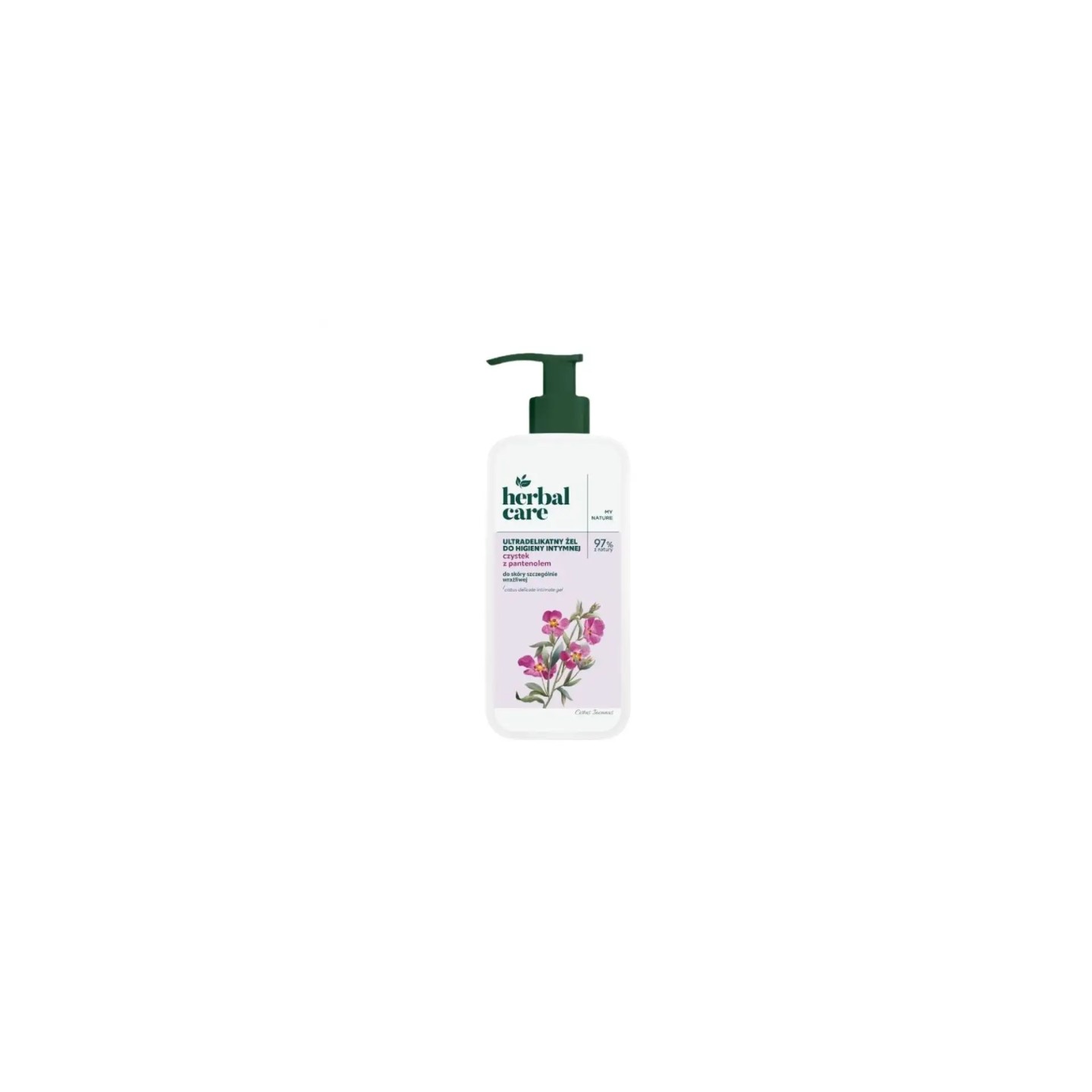 Farmona Herbal Care Ultradelikatny żel do higieny intymnej Czystek + Pantenol 330 ml Farmona Herbal Care Ultradelikatny żel do higieny intymnej Czystek + Pantenol 330 ml