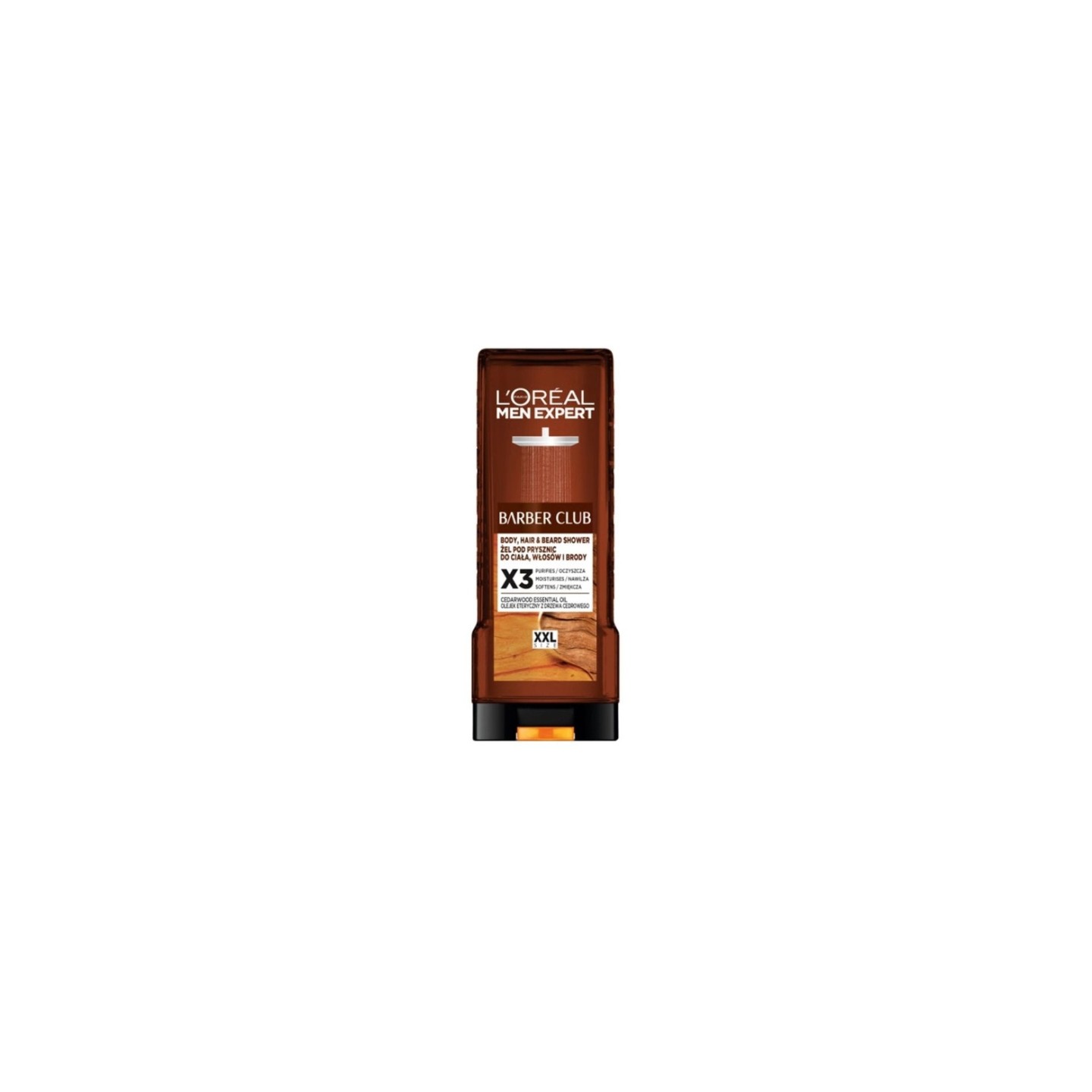Loreal Men Expert XXL Barber Club Żel pod prysznic do ciała włosów i brody 400 ml Loreal Men Expert XXL Barber Club Żel pod prysznic do ciała włosów i brody 400 ml