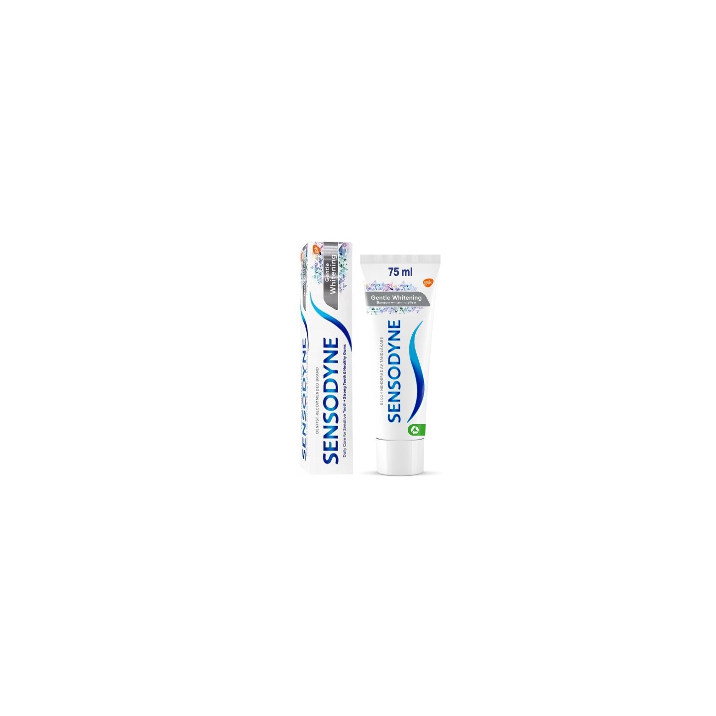 Sensodyne Gentle Whitening  Pasta do zębów 75 ml Sensodyne Gentle Whitening  Pasta do zębów 75 ml