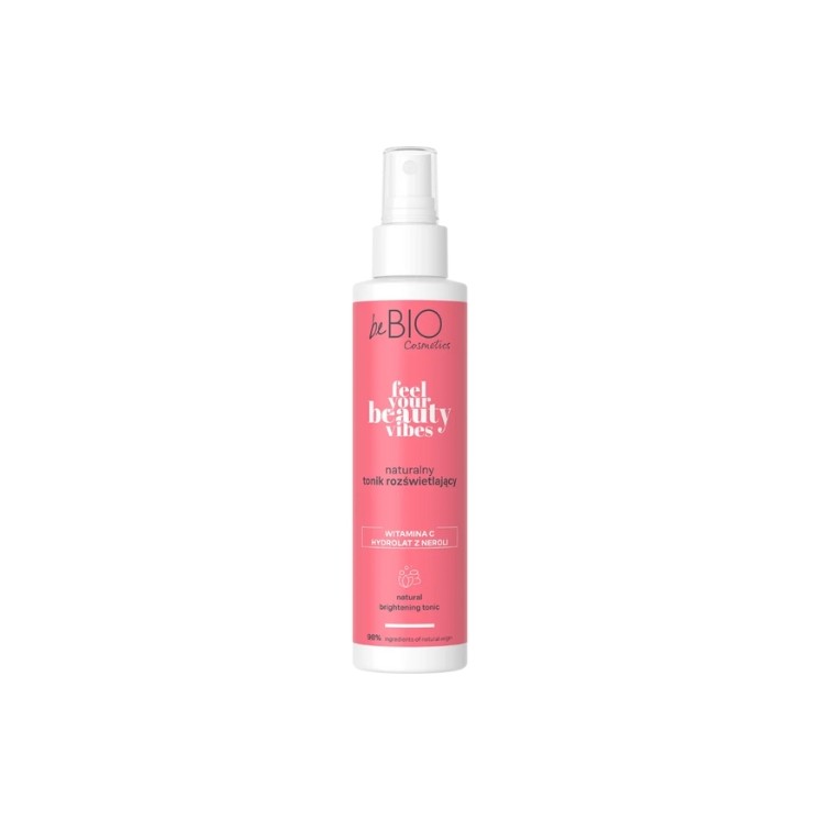 BeBio Cosmetics Tonik rozświetlający FEEL YOUR BEAUTY VIBES 150 ml BeBio Cosmetics Tonik rozświetlający FEEL YOUR BEAUTY VIBES 150 ml