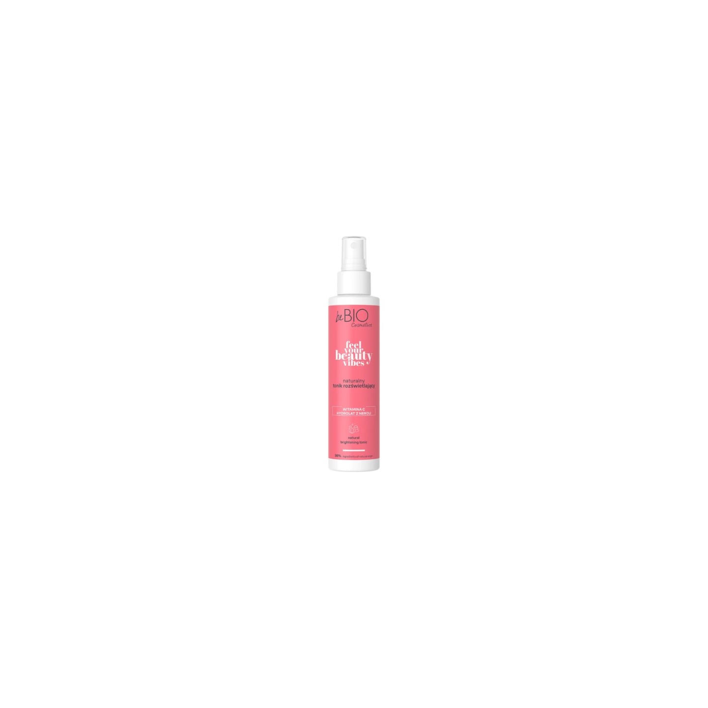 BeBio Cosmetics Tonik rozświetlający FEEL YOUR BEAUTY VIBES 150 ml BeBio Cosmetics Tonik rozświetlający FEEL YOUR BEAUTY VIBES 150 ml