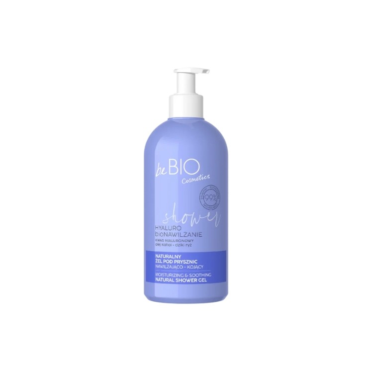 BeBio Cosmetics Naturalny żel pod prysznic nawilżająco – kojący HYALURO bioNAWILŻANIE 350 ml BeBio Cosmetics Naturalny żel pod prysznic nawilżająco – kojący HYALURO bioNAWILŻANIE 350 ml