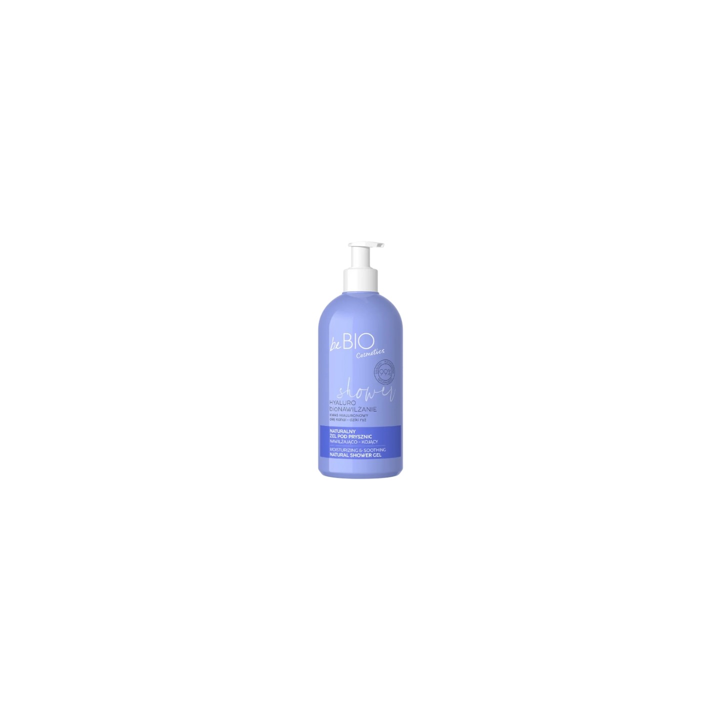 BeBio Cosmetics Naturalny żel pod prysznic nawilżająco – kojący HYALURO bioNAWILŻANIE 350 ml BeBio Cosmetics Naturalny żel pod prysznic nawilżająco – kojący HYALURO bioNAWILŻANIE 350 ml