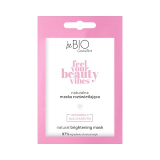BeBio Cosmetics Natural Illuminating Face Mask Feel Your Beauty Vibes 10 ml BeBio Cosmetics Natural Illuminating Face Mask Feel Your Beauty Vibes 10 ml
