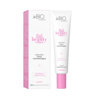 BeBio Cosmetics Feel Your Beauty Vibes Brightening Face Cream 40 ml BeBio Cosmetics Feel Your Beauty Vibes Brightening Face Cream 40 ml