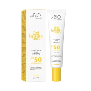 BeBio Cosmetics Moisturizing Protective Face Cream SPF50 FEEL YOUR BEAUTY VIBES 40 ml BeBio Cosmetics Moisturizing Protective Face Cream SPF50 FEEL YOUR BEAUTY VIBES 40 ml