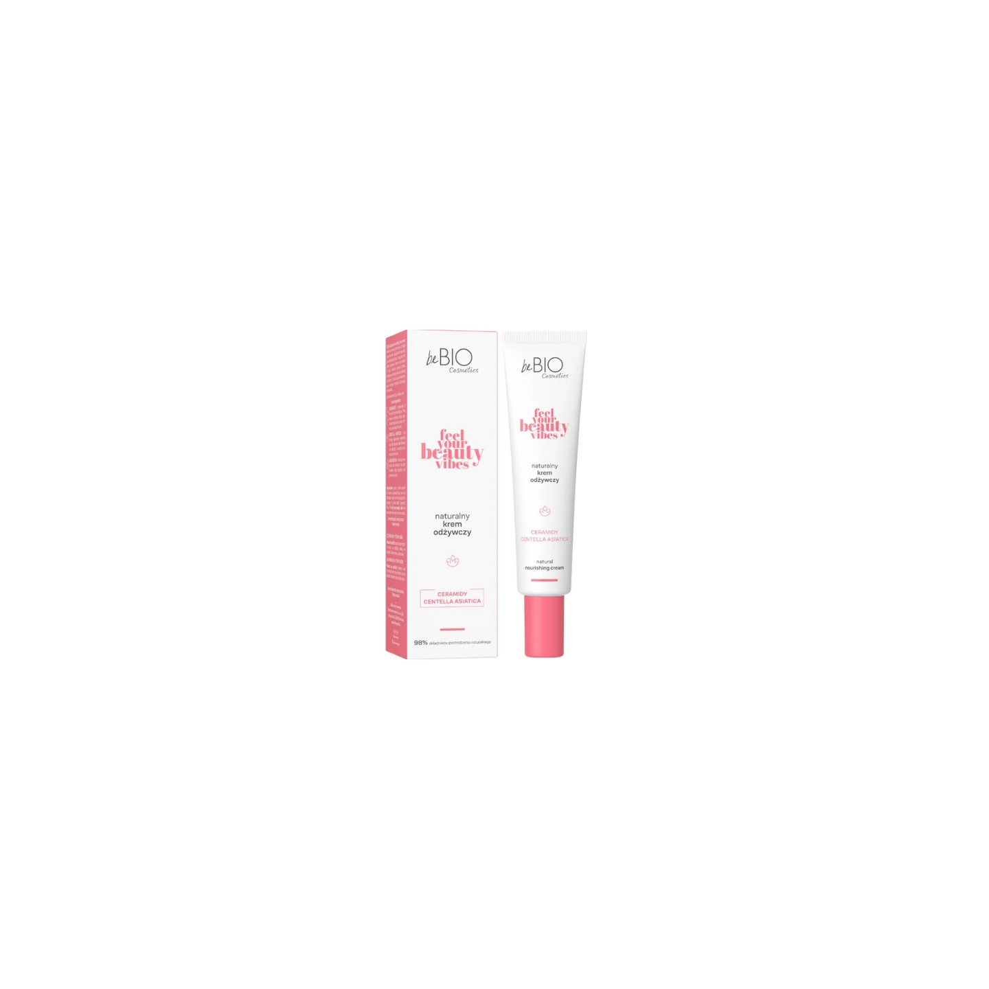 BeBio Cosmetics Nourishing Face Cream FEEL YOUR BEAUTY VIBES 40 ml BeBio Cosmetics Nourishing Face Cream FEEL YOUR BEAUTY VIBES 40 ml